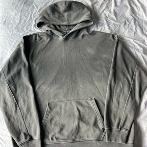 ABERCROMBIE POPOVER GREY Men's Hoodie